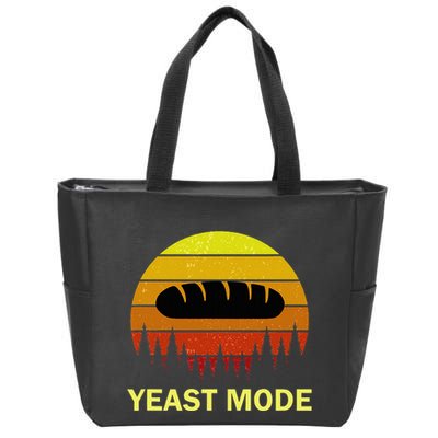Yeast Mode Funny Bread Maker Pun Quote For Baking Bakers Zip Tote Bag