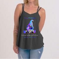 You Matter Gnome Heart Suicide Prevention Awareness Month Women's Strappy Tank