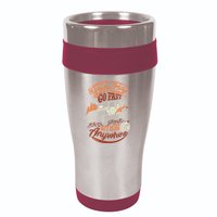 YOUR MAY GO FAST BUT MINE CAN GO ANYWHERE 16oz Travel Tumbler