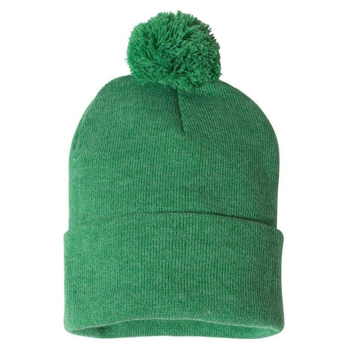 YOUR MAY GO FAST BUT MINE CAN GO ANYWHERE Pom Pom 12in Knit Beanie
