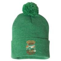 YOUR MAY GO FAST BUT MINE CAN GO ANYWHERE Pom Pom 12in Knit Beanie