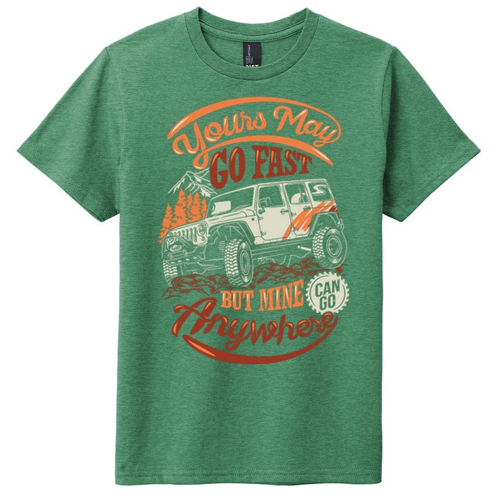 YOUR MAY GO FAST BUT MINE CAN GO ANYWHERE Kids T-Shirt