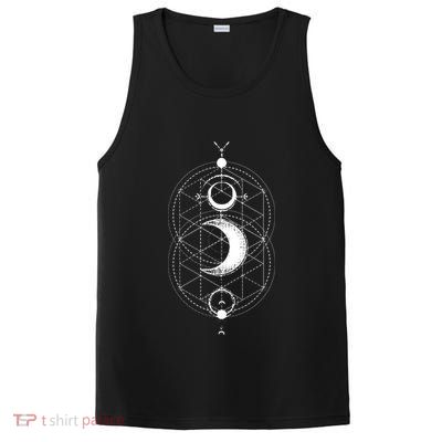 Yoga Magic Geometry Ying Yang Sun And Moon Cool Gift PosiCharge Competitor Tank