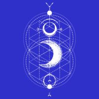 Yoga Magic Geometry Ying Yang Sun And Moon Cool Gift Apron