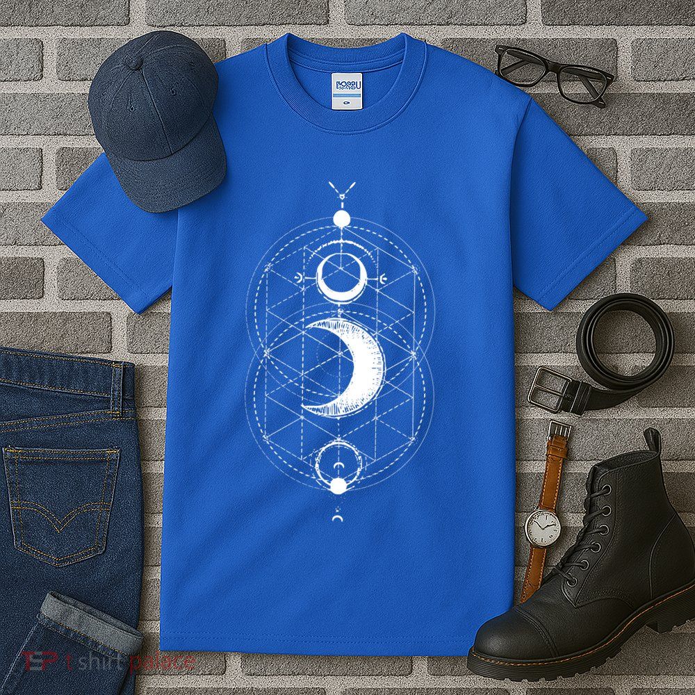 Yoga Magic Geometry Ying Yang Sun And Moon Cool Gift Tall T-Shirt
