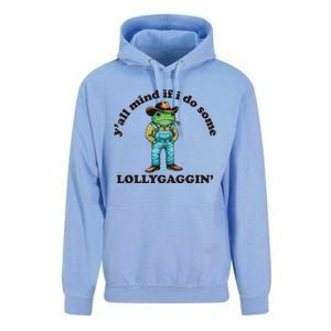 YAll Mind If I Do Some Lollygagging Unisex Surf Hoodie