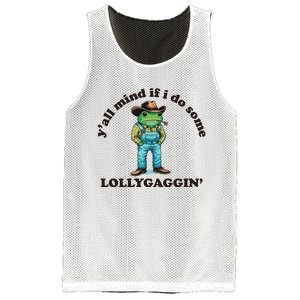 YAll Mind If I Do Some Lollygagging Mesh Reversible Basketball Jersey Tank