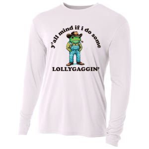 YAll Mind If I Do Some Lollygagging Cooling Performance Long Sleeve Crew