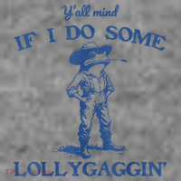 YAll Mind If I Do Some Lollygagging Cowboy Frog Hooded Wearable Blanket
