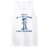 YAll Mind If I Do Some Lollygagging Cowboy Frog PosiCharge Competitor Tank