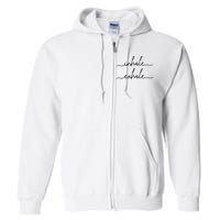 Yoga Meditation Inhale Exhale Spiritual Buddhism Yogi Gift Full Zip Hoodie