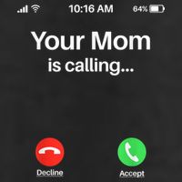 Your Mom Is Calling Shirt Your Mom Is Calling 7 Panel Mesh Trucker Snapback Hat