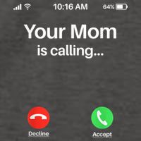 Your Mom Is Calling Shirt Your Mom Is Calling Vector Backpack