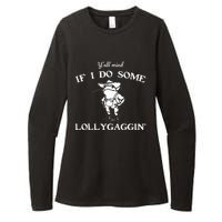 YAll Mind If I Do Some Lollygaggin Funny Frog Womens CVC Long Sleeve Shirt