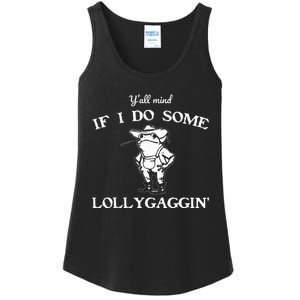 YAll Mind If I Do Some Lollygaggin Funny Frog Ladies Essential Tank