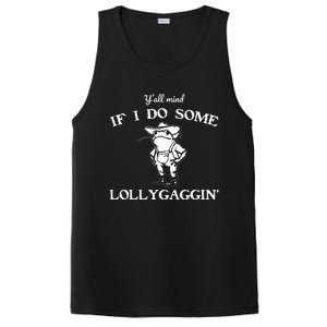 YAll Mind If I Do Some Lollygaggin Funny Frog PosiCharge Competitor Tank