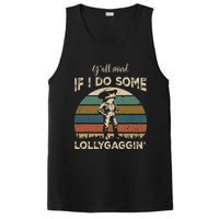 YAll Mind If I Do Some Lollygagging Funny Cowboy Frog PosiCharge Competitor Tank