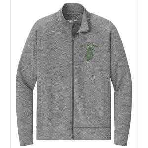 YAll Mind If I Do Some Lollygagging Funny Cowboy Frog Stretch Full-Zip Cadet Jacket