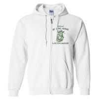 YAll Mind If I Do Some Lollygagging Funny Cowboy Frog Full Zip Hoodie