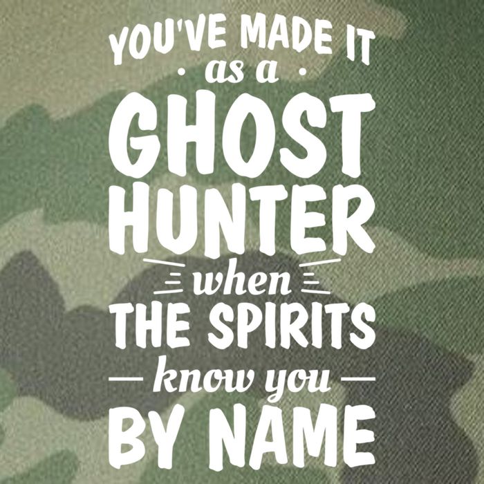 Youve Made It As A Ghost Hunter When The Spirits Know You Funny Gift Legacy Tie Dye Trucker Hat