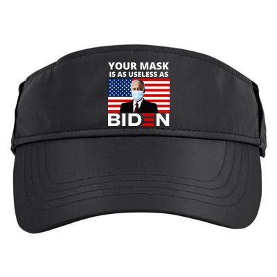 Your Mask Is As Useless As Biden Funny Adult Drive Performance Visor