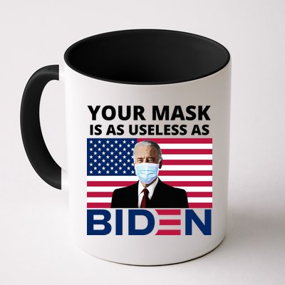 Your Mask Is As Useless As Biden Funny Mug