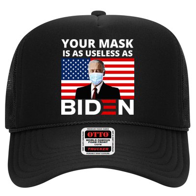 Your Mask Is As Useless As Biden Funny Trucker Hat