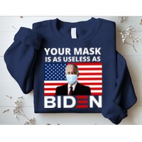 Your Mask Is As Useless As Biden Funny Sweatshirt