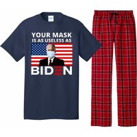 Your Mask Is As Useless As Biden Funny Pajama Set