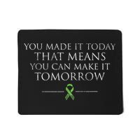 You Made It Today That Means You Can Make It Tomorrow Mousepad