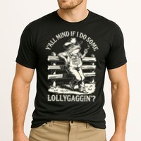 Yall Mind If I Do Some Lollygagging Cowboy Western Frog Cooling Performance Crew T-Shirt
