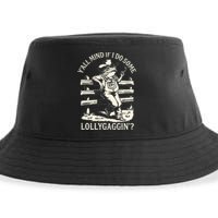 Yall Mind If I Do Some Lollygagging Cowboy Western Frog Sustainable Bucket Hat