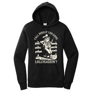 Yall Mind If I Do Some Lollygagging Cowboy Western Frog Women's Pullover Hoodie