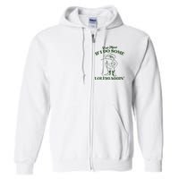 Yall Mind If I Do Some Lollygagging Funny Cowboy Frog Full Zip Hoodie