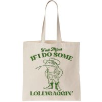 YAll Mind If I Do Some Lollygagging Cowboy Frog Bag