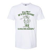 YAll Mind If I Do Some Lollygagging Cowboy Frog Softstyle CVC T-Shirt