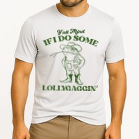 YAll Mind If I Do Some Lollygagging Cowboy Frog Cooling Performance Crew T-Shirt