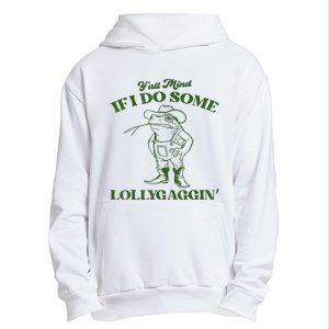 YAll Mind If I Do Some Lollygagging Cowboy Frog Urban Pullover Hoodie