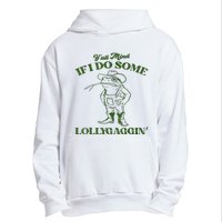 YAll Mind If I Do Some Lollygagging Cowboy Frog Urban Pullover Hoodie