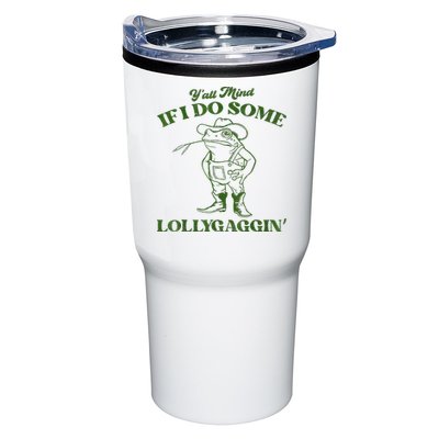 YAll Mind If I Do Some Lollygagging Cowboy Frog Tumbler