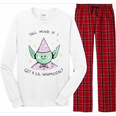 Yall Mind If I Get A Lil Whimsical Long Sleeve Pajama Set