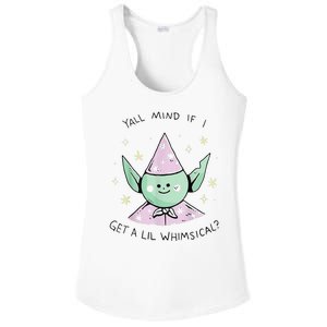 Yall Mind If I Get A Lil Whimsical Ladies PosiCharge Competitor Racerback Tank