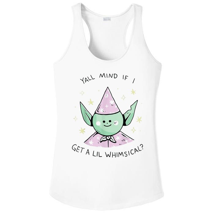 Yall Mind If I Get A Lil Whimsical Ladies PosiCharge Competitor Racerback Tank