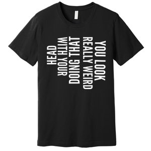 Your Mom Is My Cardio Funny Workout For Men Retro Gym Premium T-Shirt