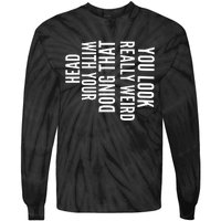 Your Mom Is My Cardio Funny Workout For Men Retro Gym Tie-Dye Long Sleeve Shirt