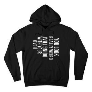 Your Mom Is My Cardio Funny Workout For Men Retro Gym Tall Hoodie