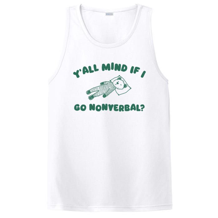 YAll Mind If I Go Nonverbal PosiCharge Competitor Tank