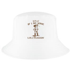 YAll Mind If I Do Some Lollygagging Funny Cowboy Frog Cool Comfort Performance Bucket Hat