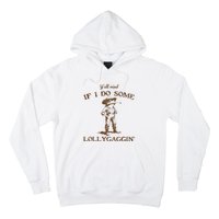 YAll Mind If I Do Some Lollygagging Funny Cowboy Frog Hoodie