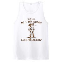 YAll Mind If I Do Some Lollygagging Funny Cowboy Frog PosiCharge Competitor Tank